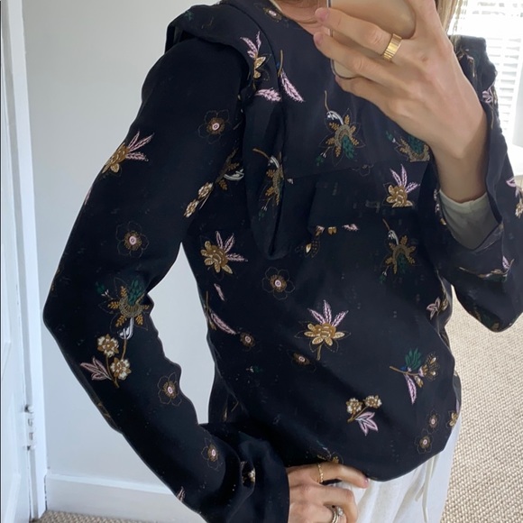 A.L.C. Patterned blouse - Picture 3 of 3